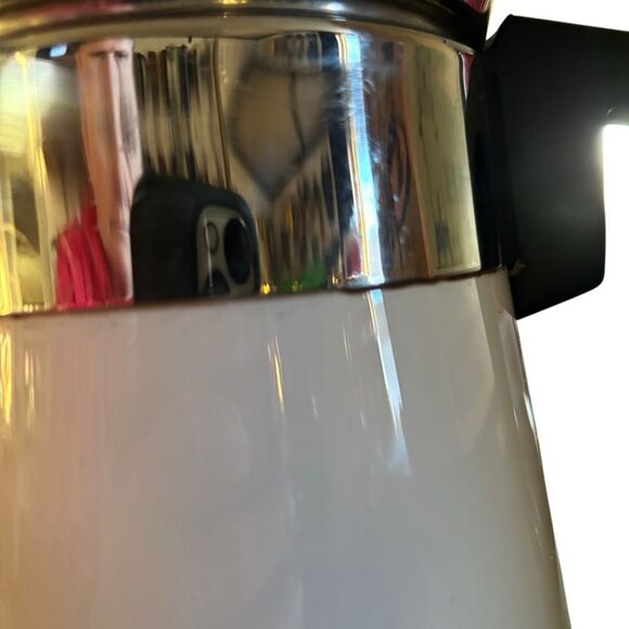 Vintage Corning Ware 9 Cup Stove Percolator No Parts - Picture 7 of 10